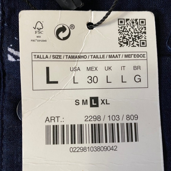 Zara Mens button down shirt - Picture 3 of 4